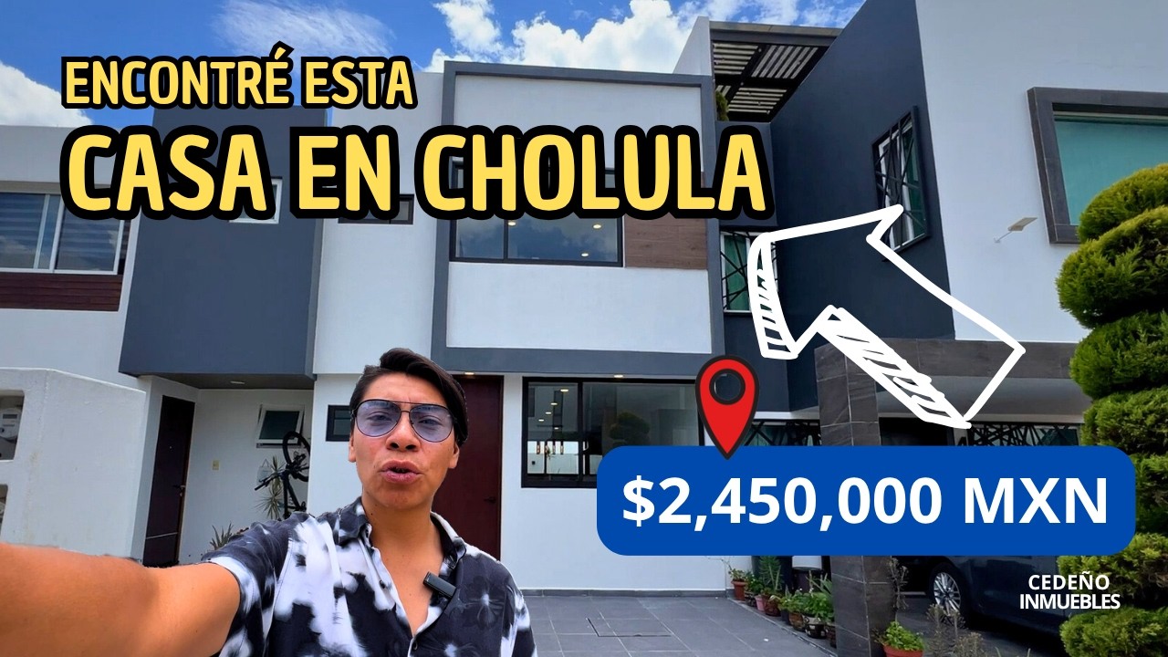 Esto es lo que puedes comprar cerca de Cholula, Puebla por $2,450,000