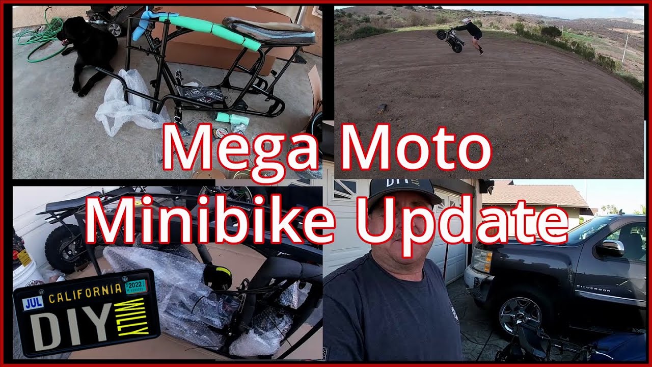 Mega Moto Mini bike Updates - Ones amazing and ones broken..