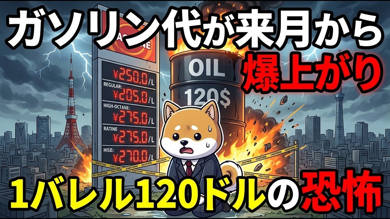 ガソリン代が来月から爆上がり…日本人が知らない1バレル120ドルの恐怖
