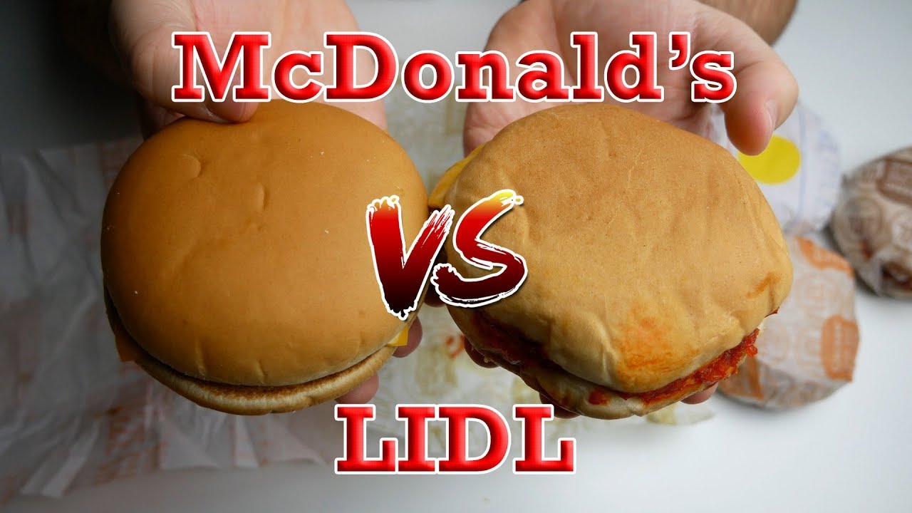 Burgery od McLidlu!