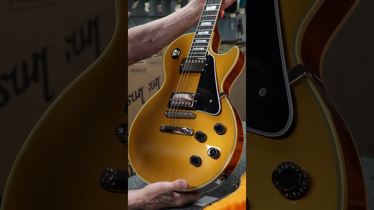 This Les Paul Custom in DOUBLE GOLD Is Next Level 🔥 | Bizarre Guitar Reno