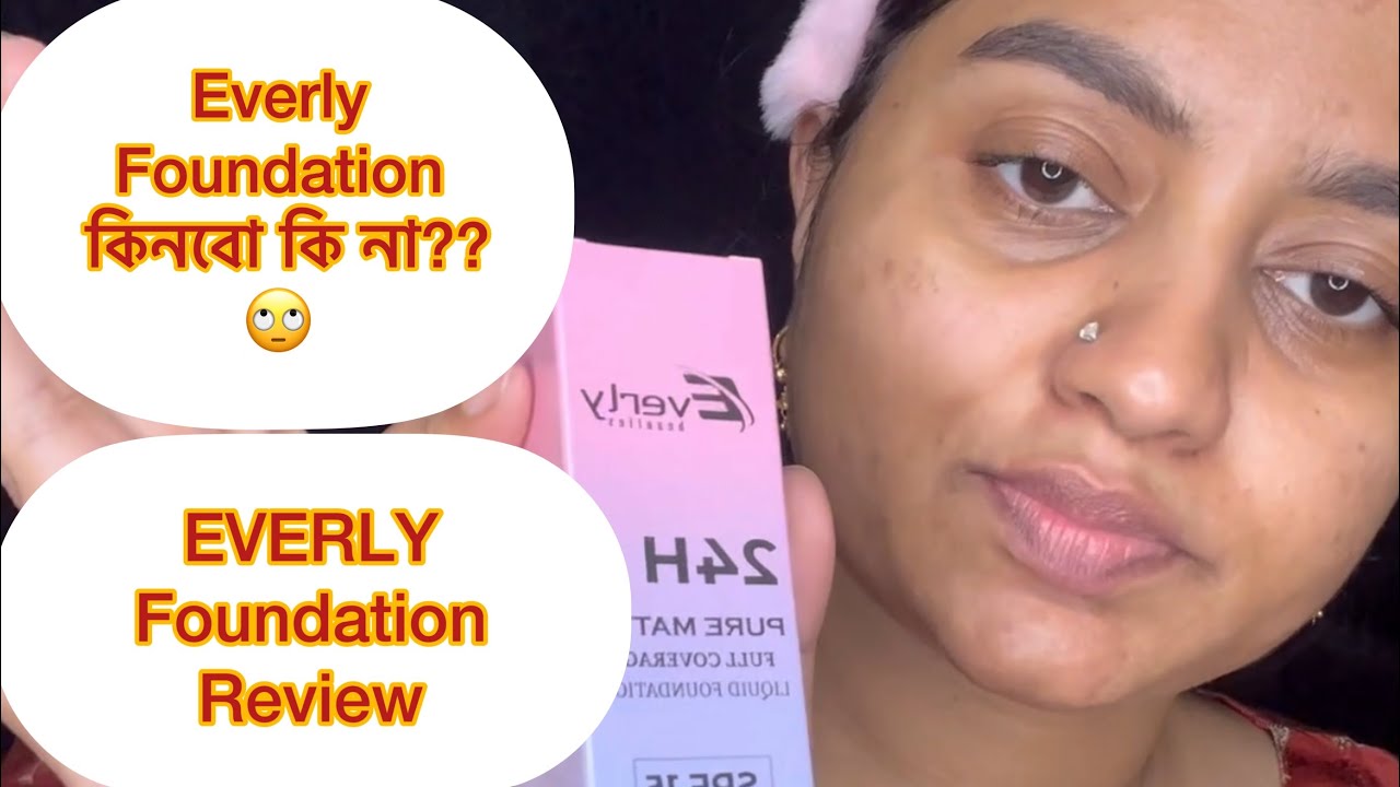 Everly Foundation Review || Money wastage Foundation #makeup #shorts #short #foundationreview