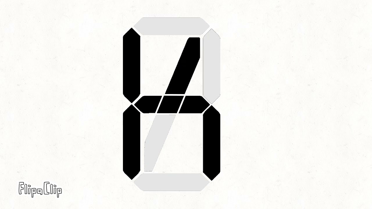 11 segment display