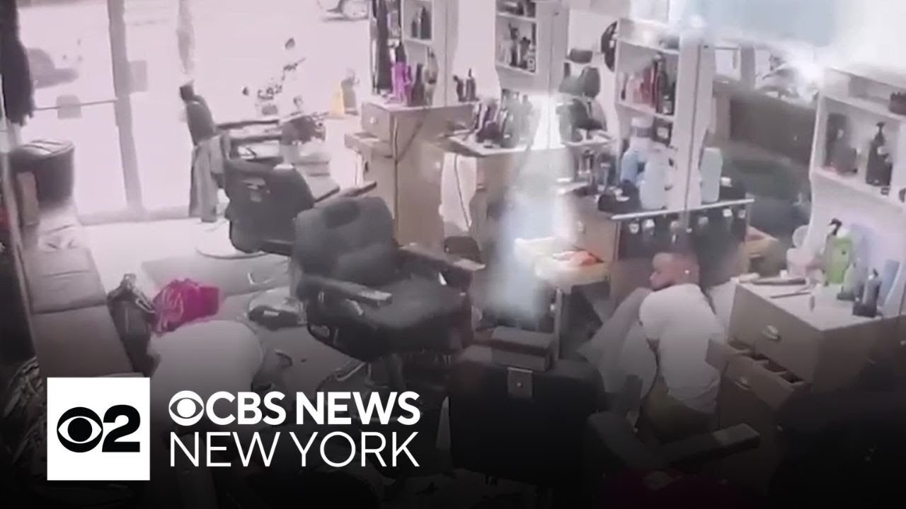 Bronx barbershop shooting caught on camera