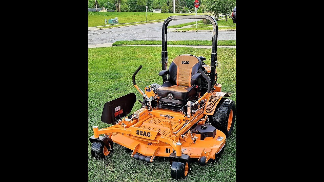 2021 SCAG Turf Tiger II OVERVIEW and OIL CHANGE