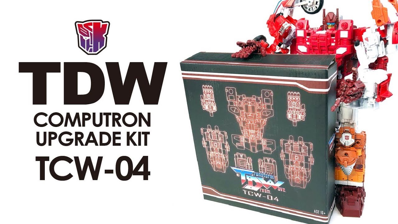 KL變形金剛玩具分享298 TDW TCW-04 合體戰爭 計算王 升級配件包