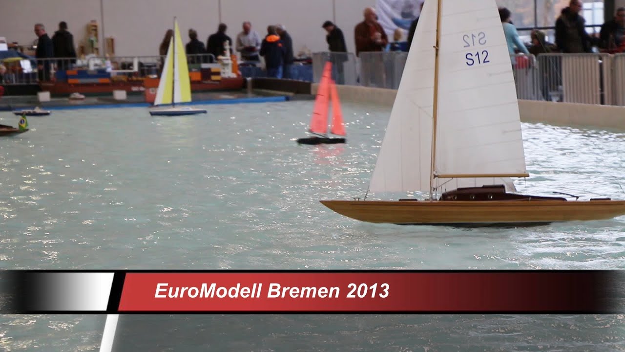 RC Segelschiffe im Sturm - EuroModell Bremen