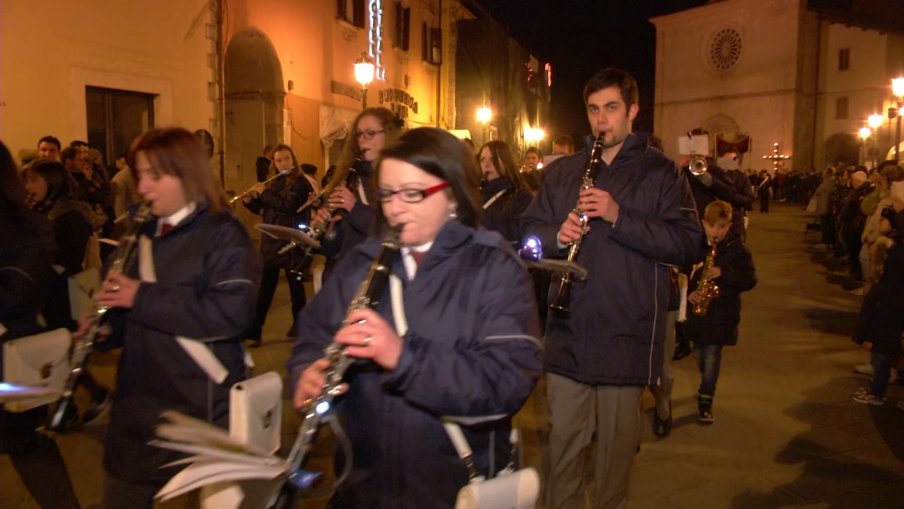 Processione del Venerdì Santo - Cascia 3 aprile 2015