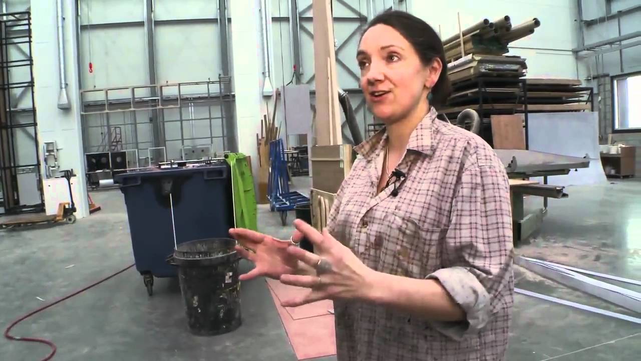 Backstage: Set-building at High House Production Park in Thurrock