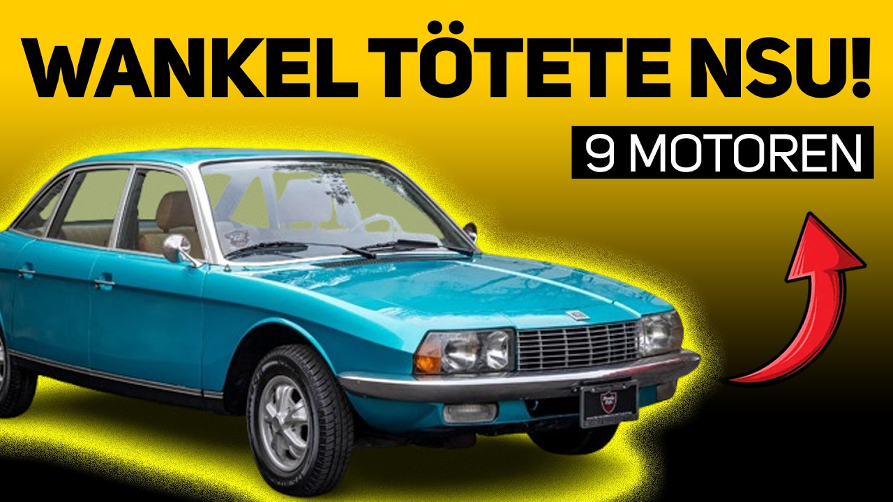 NSU Ro 80 – 10 Technische DRAMEN die NSU töteten!