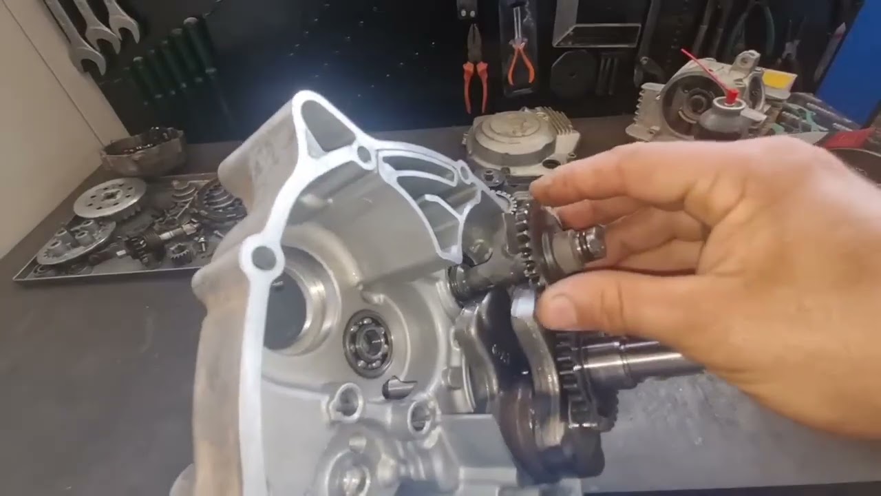 Montagem completa do motor da YBR 125 XTZ 125, Passo a passo