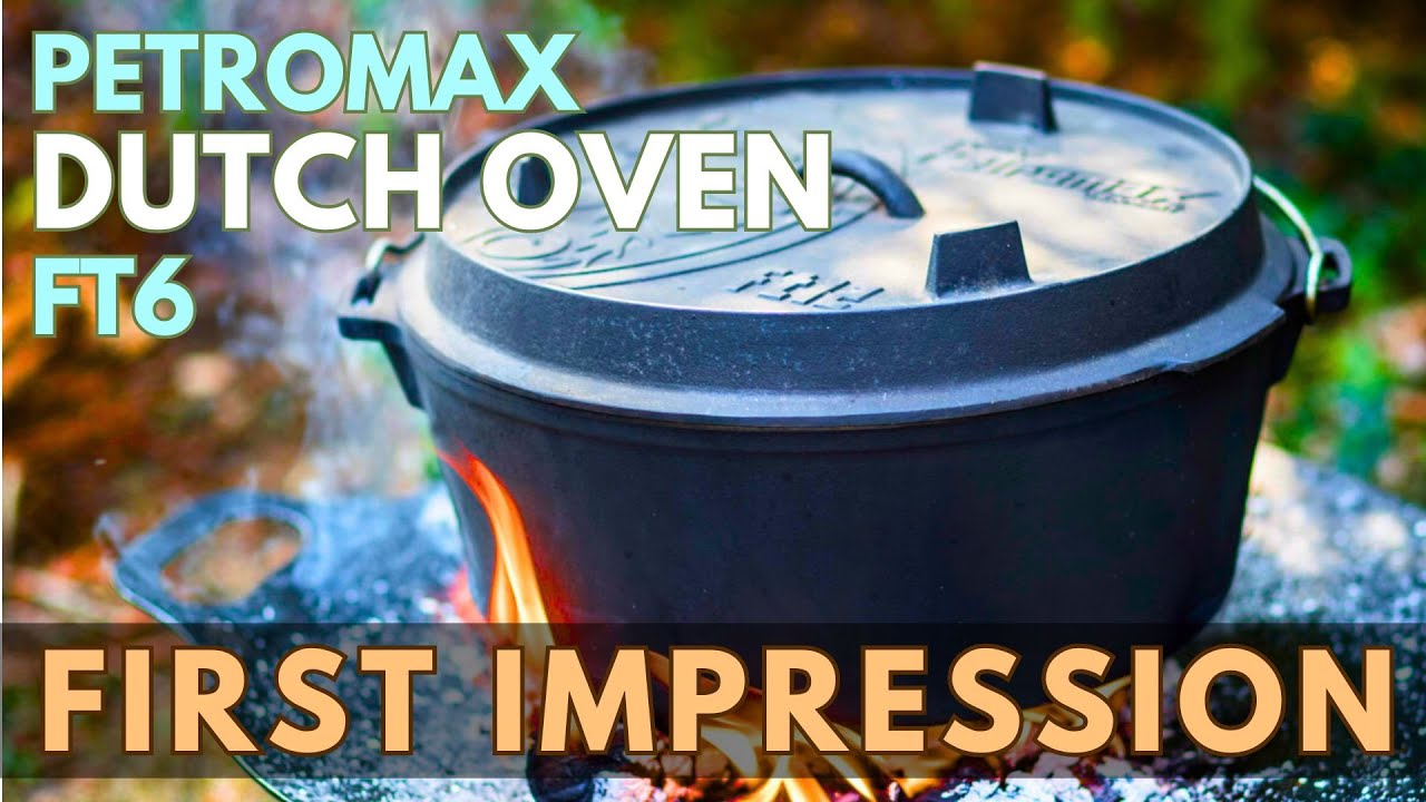 Petromax Dutch Oven:  FT6 Plane Bottom - Test, Review & Cooking