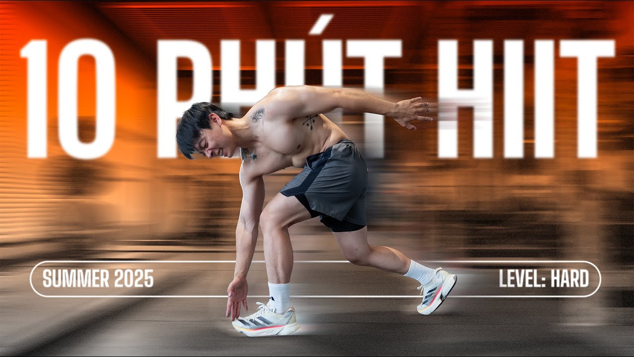 10 Phút HIIT Mức: KHÓ // Thử thách mỗi cuối tuần | Siết Khô Toàn Thân Hè 2025 | SHINPHAMM