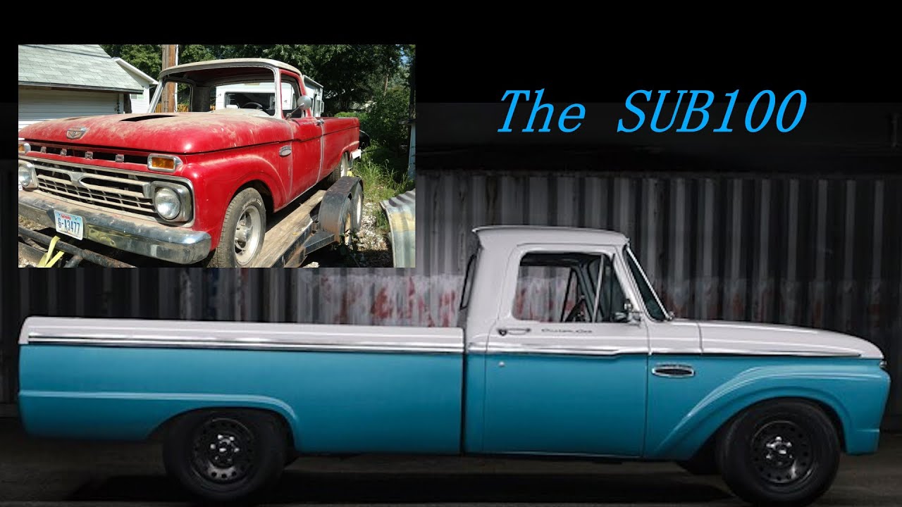 The One The Only The SUB100  The First Ford F100 On a Suburban Chassis