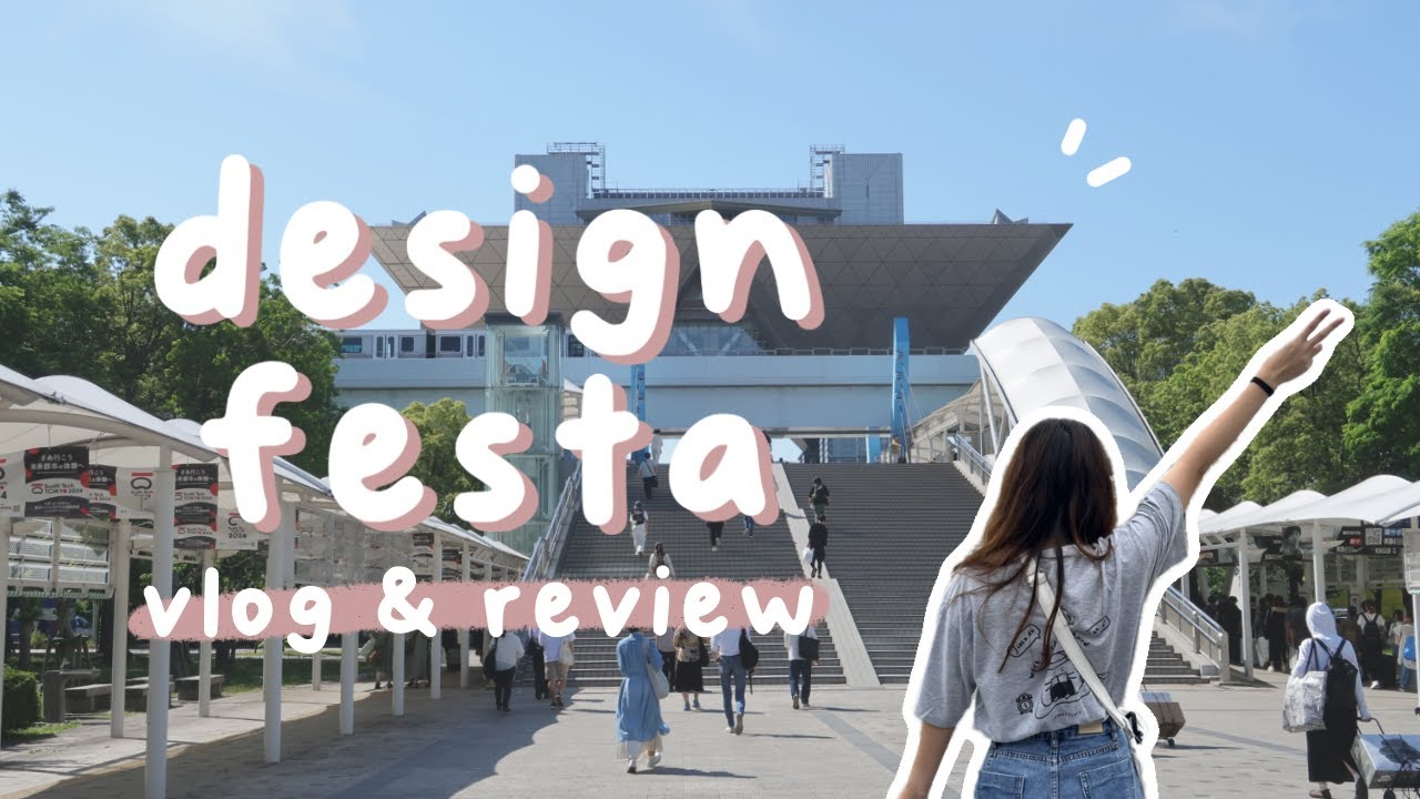 first japan booth experience! was design festa worth it? artist alley vlog | kooklesart 🍙 デザインフェスタ
