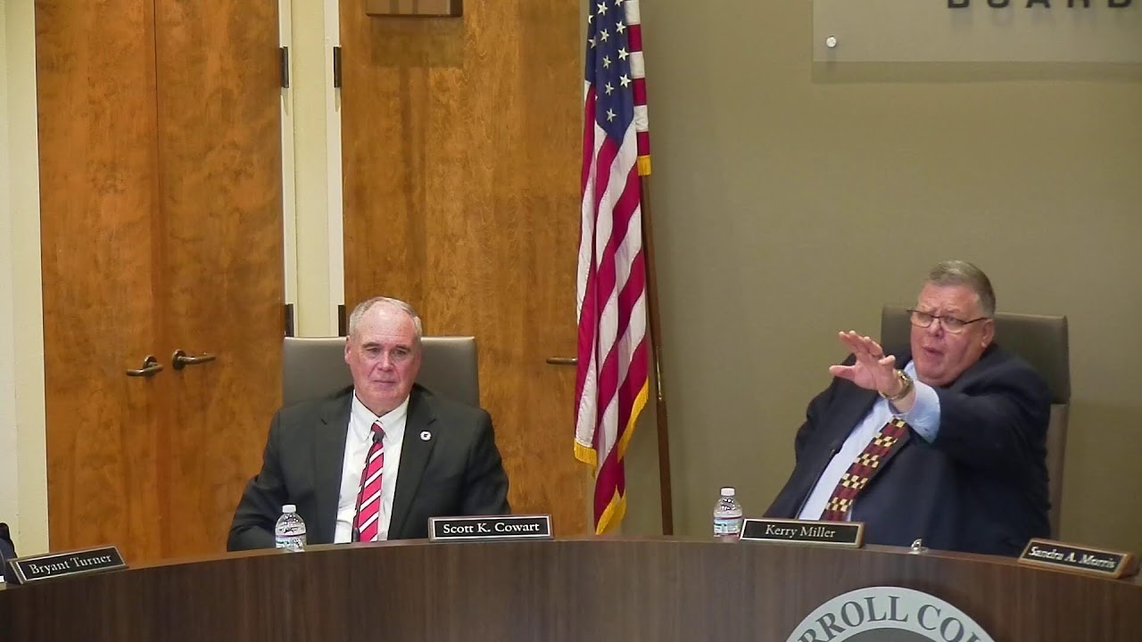 Carroll County School System March Board Meeting Working Session 03/19/26