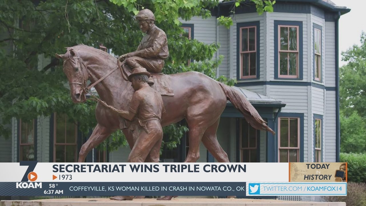 Today in History: Secretariat Wins the Triple Crown (06-09-2022)