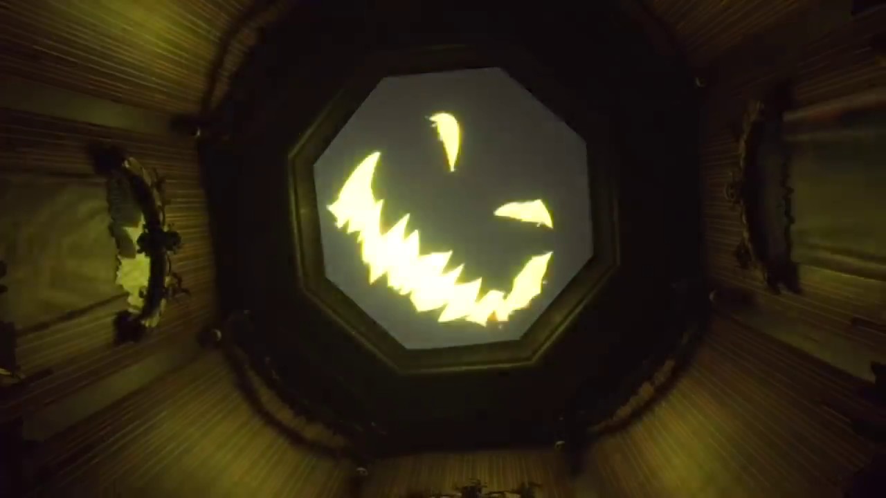 2017 Haunted Mansion Holiday NEW Ridethrough (Extreme low light) Disneyland Park POV