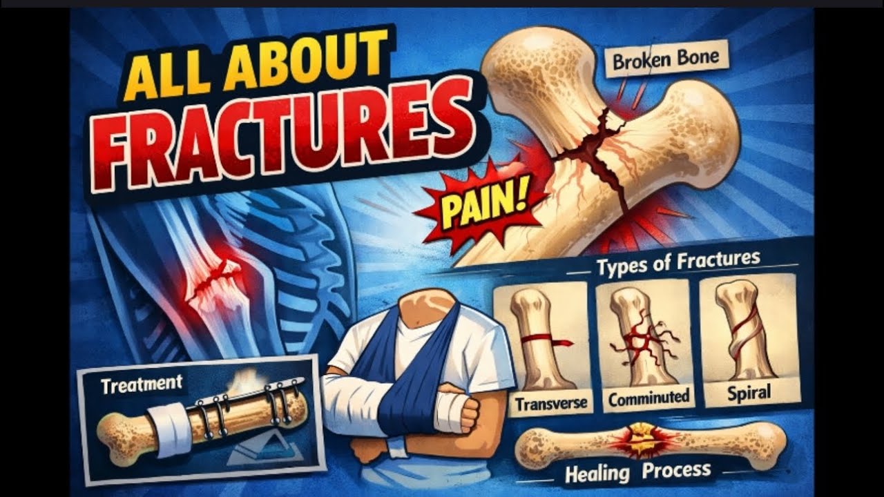 How Bones Break & Heal | Complete Fracture Guide #fracture #fractures #neet #bones #humanbody 