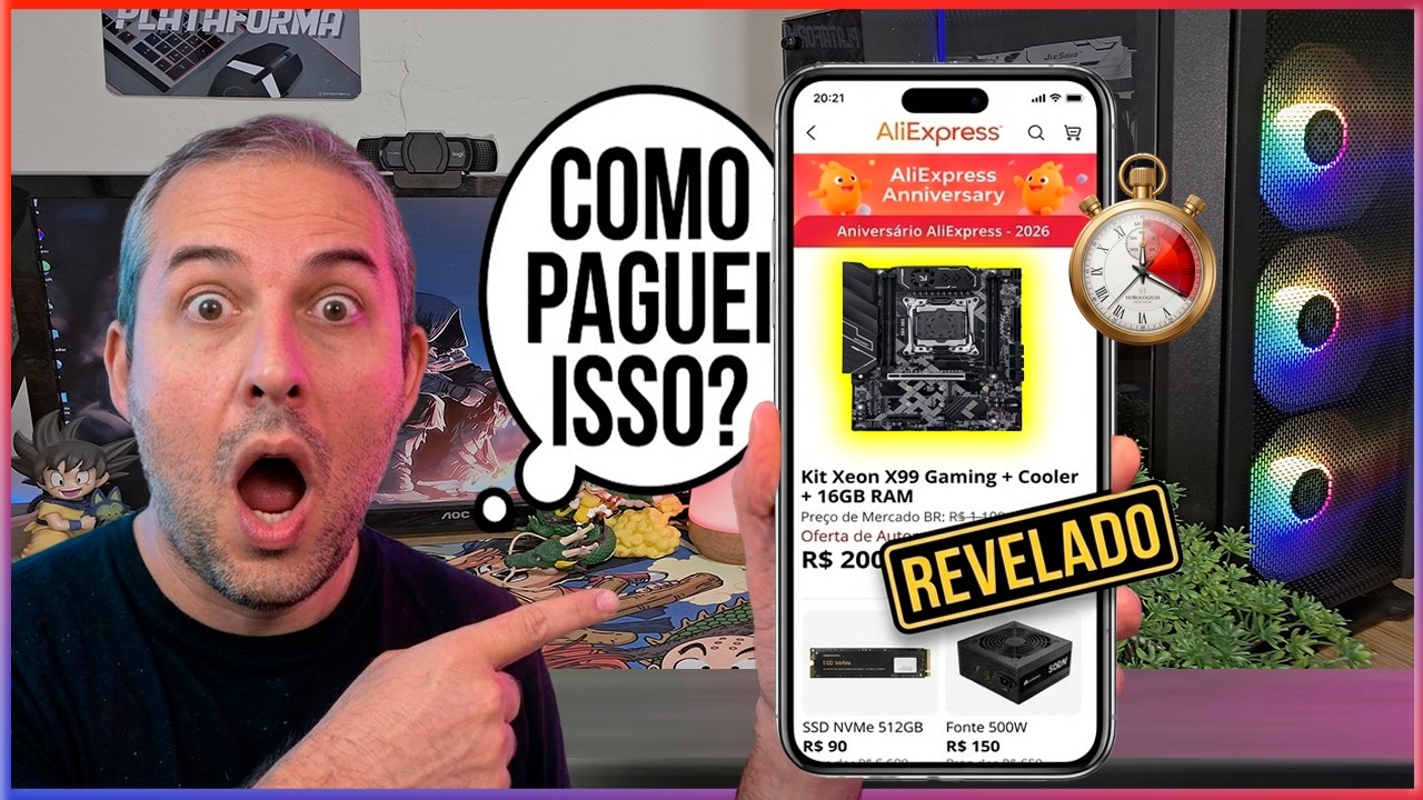 O MÉTODO DEFINITIVO PARA COMPRAR MUITO BARATO NO ALIEXPRESS EM 2026!