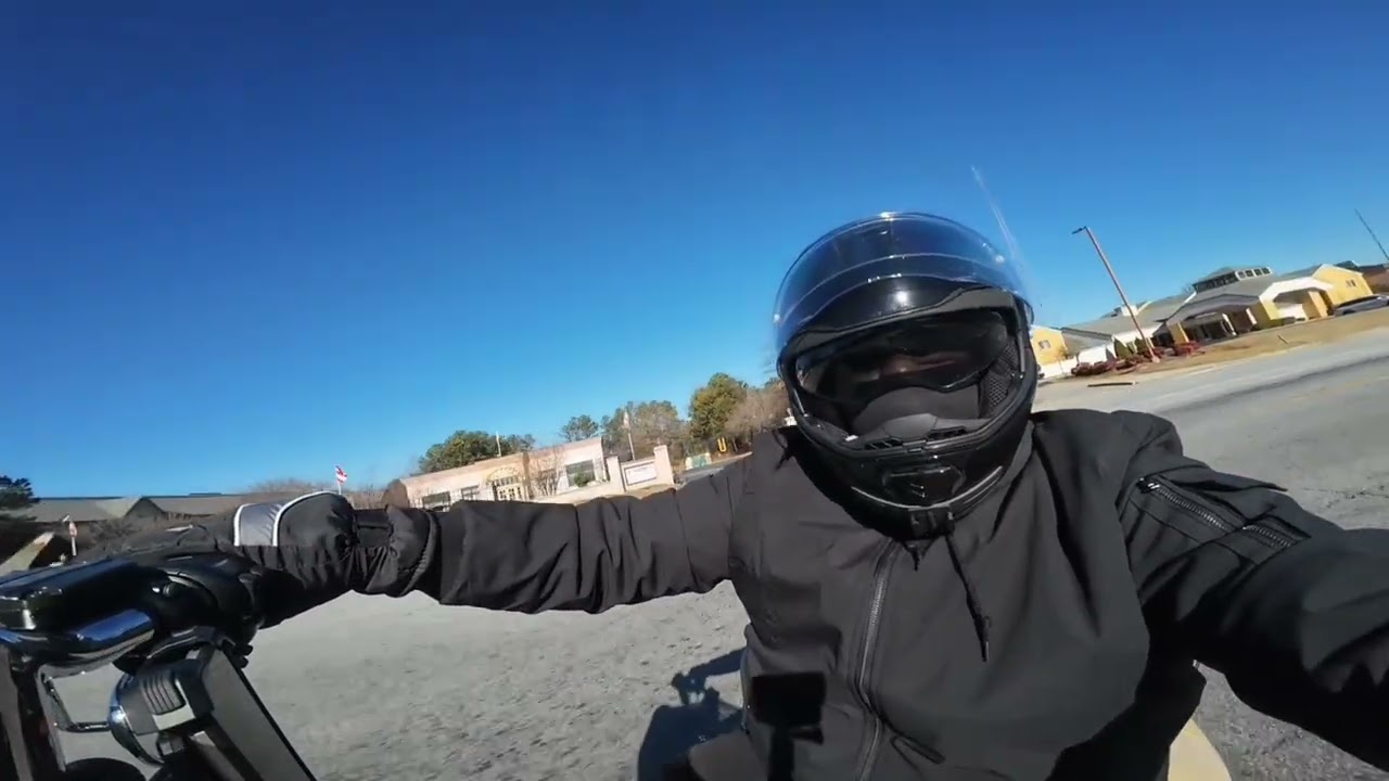 Riding In Cold Weather| Testing my Gear| Ride To Work