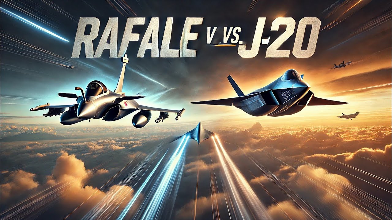 Rafale vs J-20 | Fighter Jet Comparison | India vs China Air Power | 2024