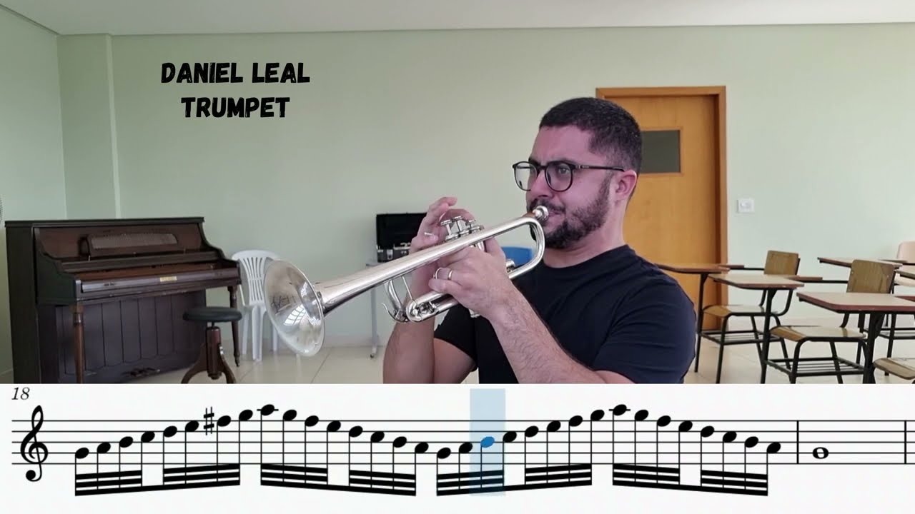Rhythm Challenge - Fun Exercise - Desafio Ritmico – Exercícios da Semínima à Fusa - Daniel Leal trp