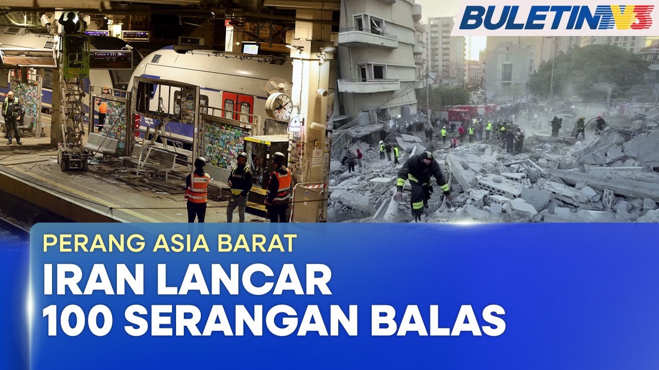 PERANG ASIA BARAT | Iran Lancar Serangan Balas, Berjaya Tembus Pertahanan Israel (BU)