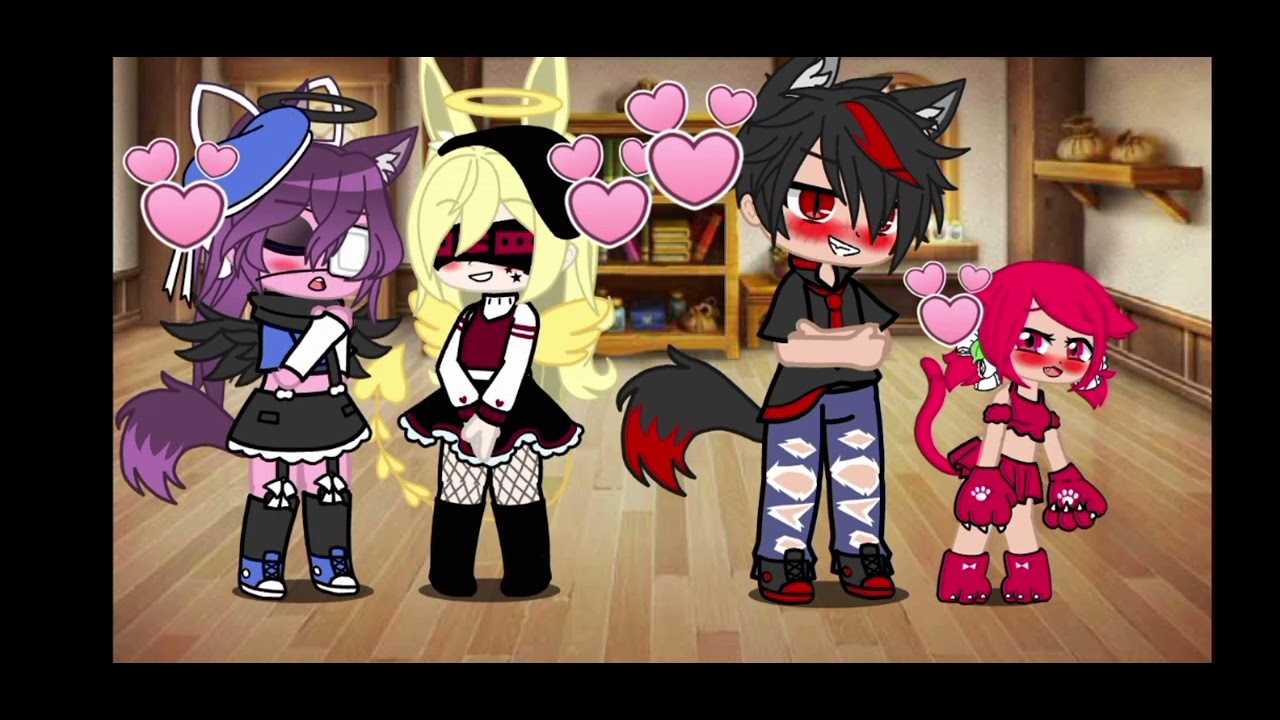 || If My Ocs Met An Uwu Cat & Bad Boi(Gacha Club) ||