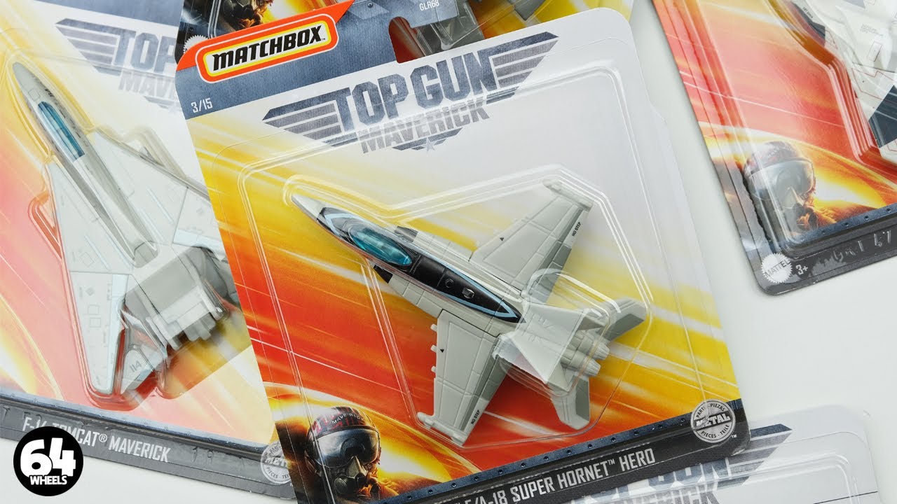DANGER ZONE: Matchbox TOP GUN 5-packs and SKYBUSTERS JETS!