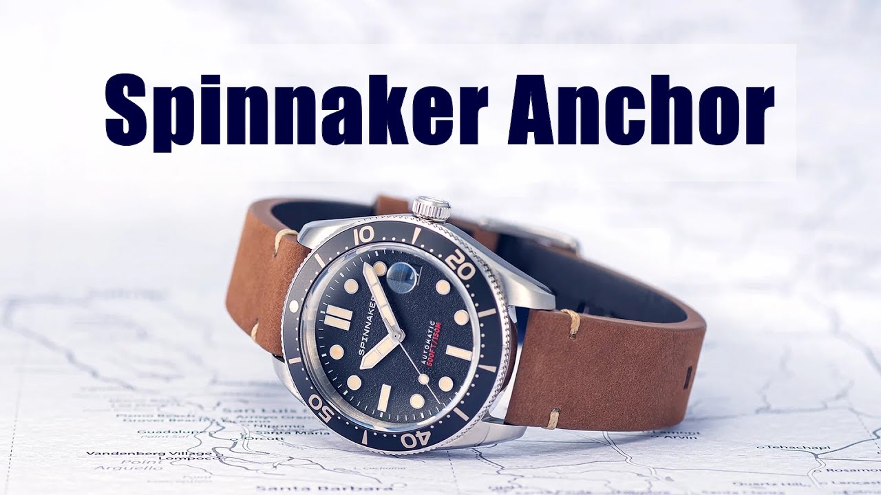 El REGRESO de SPINNAKER WATCHES: Spinnaker Croft Mid Size Anchor Black SP-5100-01 (Review)
