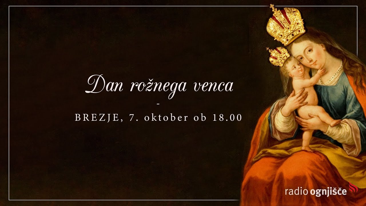 Dan rožnega venca na Brezjah