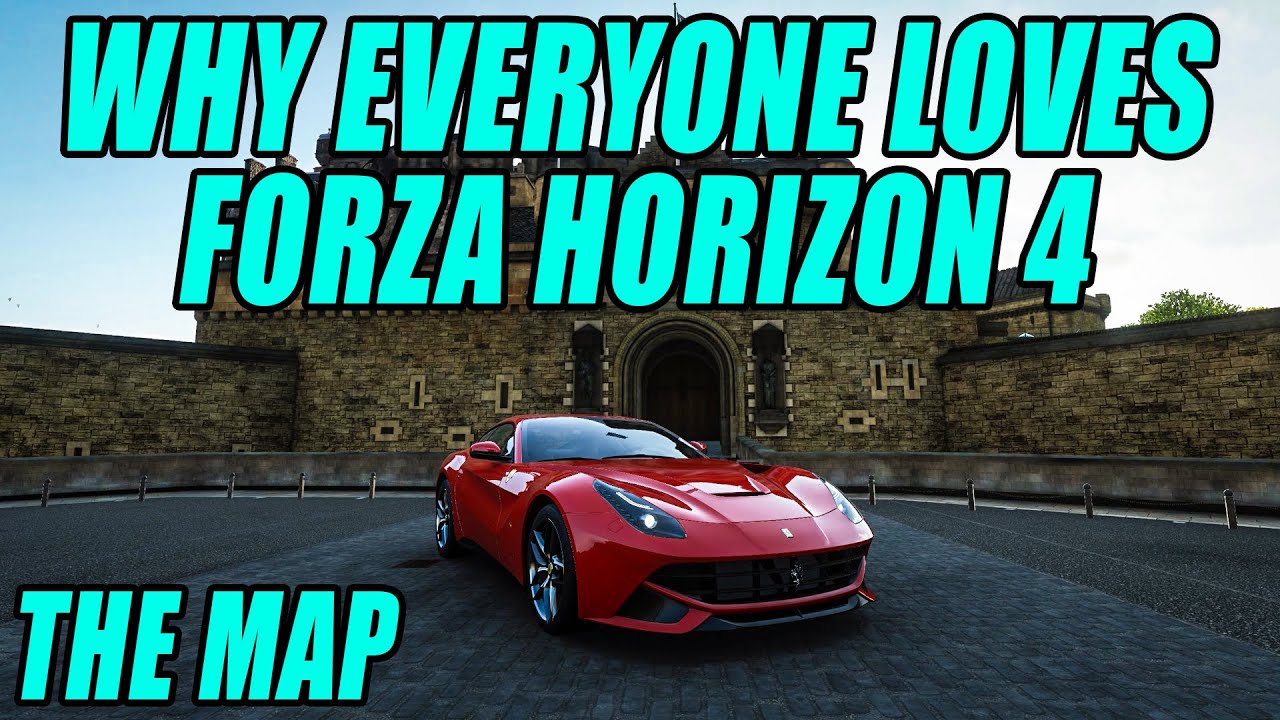 WHY DOES EVERYONE PREFER THE FORZA HORIZON 4 MAP TO FORZA HORIZON 5?