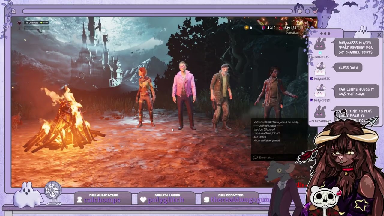 ||VOD|| Killer Bun and Rat on the loose!! w/ valentineblacktv |Dead by Daylight|