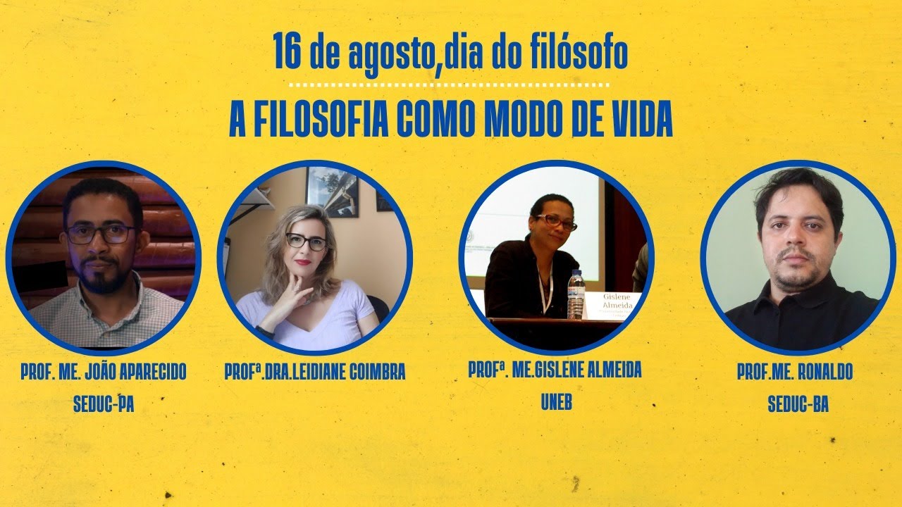 16 de agosto, dia do filósofo: filosofia como modo de vida.