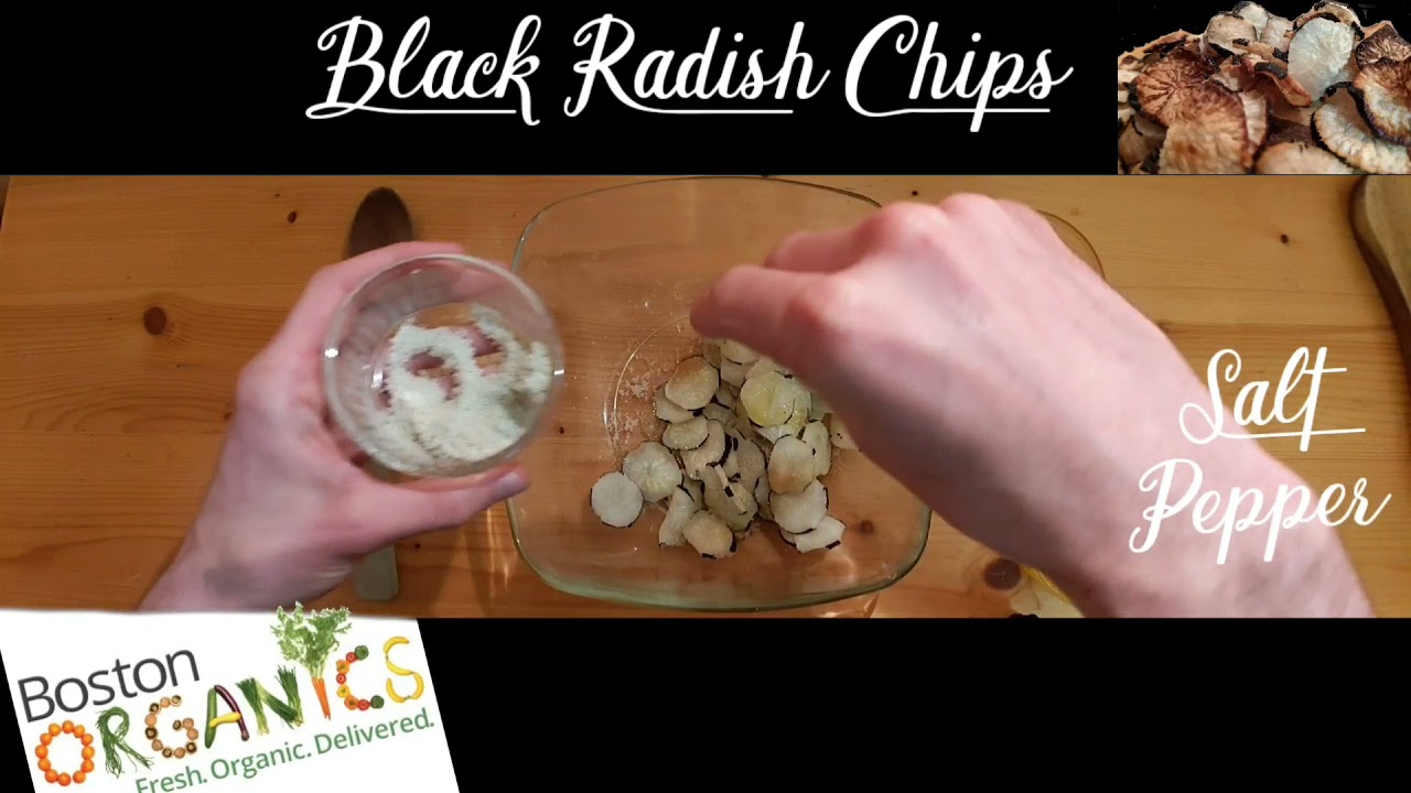 Black Radish Chips | Boston Organics Recipe