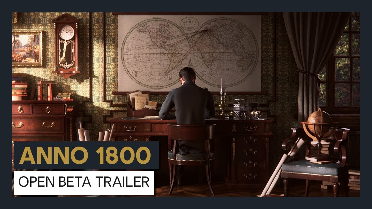 ANNO 1800 TRAILER OPEN BETA