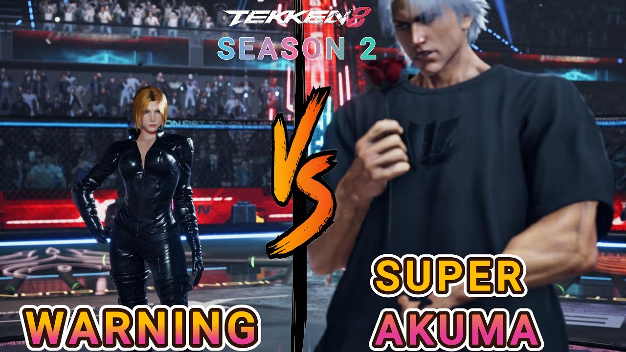 🔥 Tekken 8 - Warning (Nina #1) vs Super Akouma (Lee) | Assassin vs Demon!