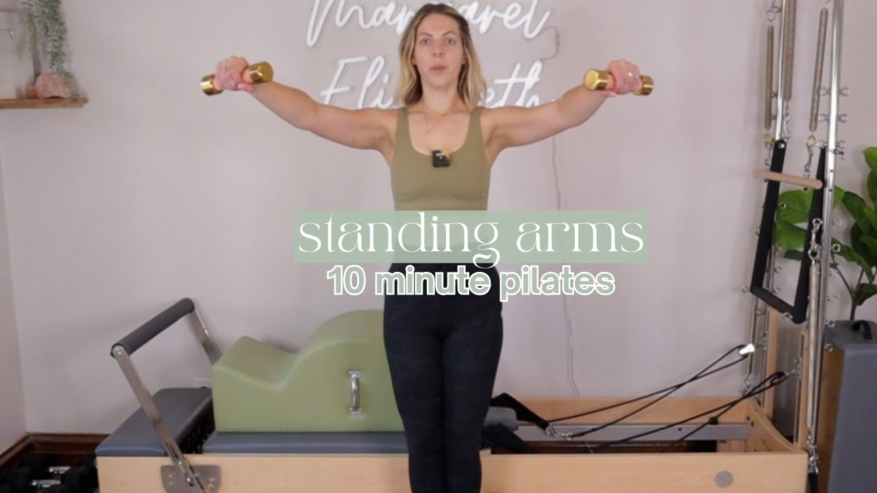 express standing pilates arms // inspired by the pedopull // Pilates by Margaret