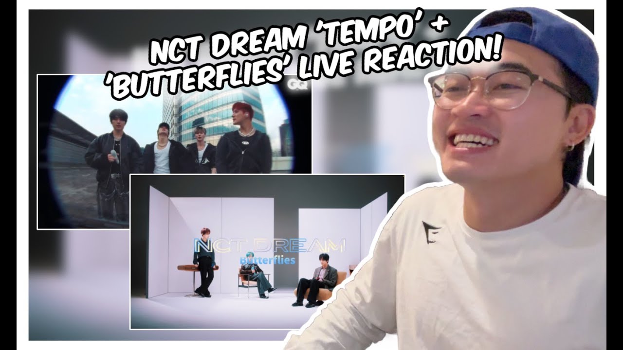 NCT DREAM 'Tempo' & 'Butterflies' Live Reaction!