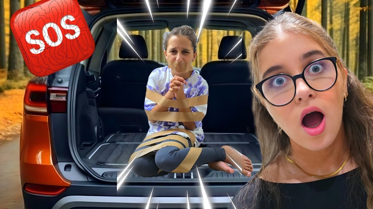 DIANA A ÉTÉ KIDNAPPÉ DANS LE COIFFE DE LA VOITURE #luniversdediana #sistersalipour