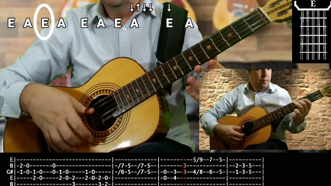 Sonho de Caboclo - Aula de Viola Caipira (Cifra e Tablatura)