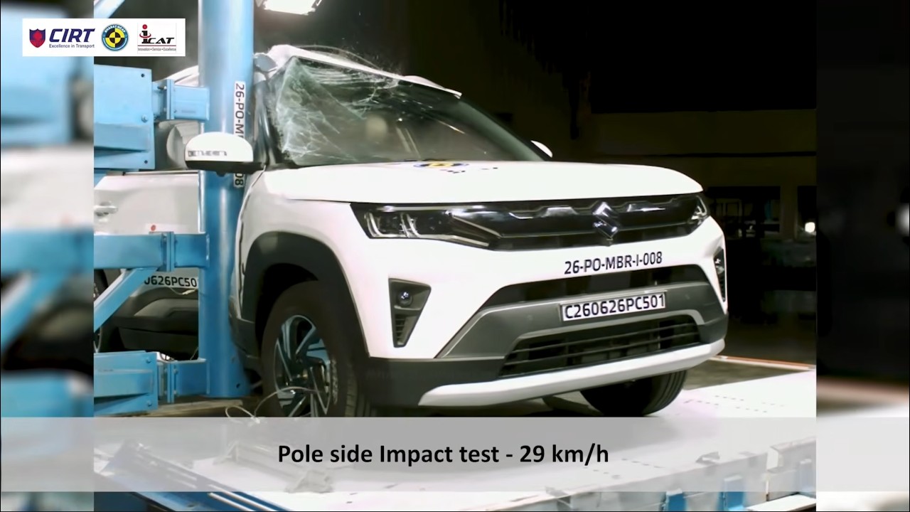 New Brezza FACELIFT CRASH TEST *5 STAR SAFETY* - Brezza 2026