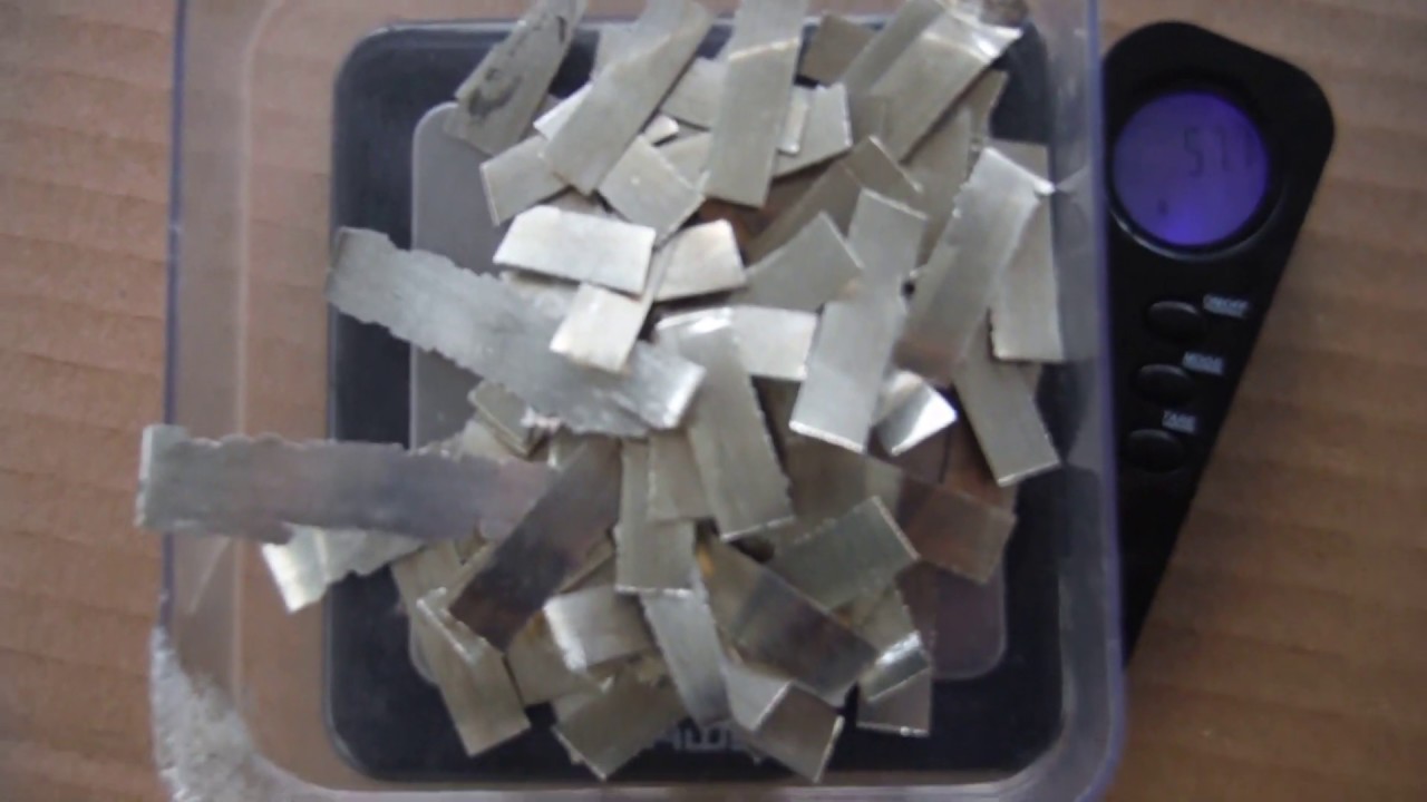 COMO REFINAR PLATA DE JOYERIA
