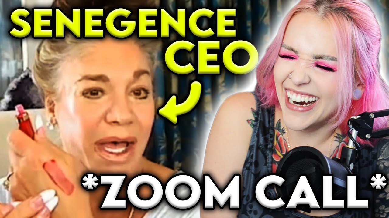 SENEGENCE CEO HOSTS A HILARIOUS ZOOM CALL