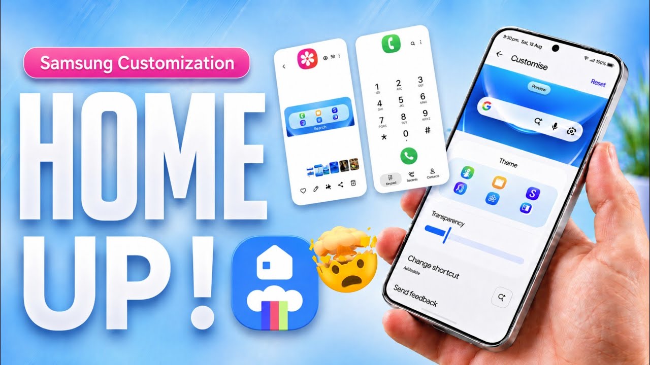 Samsung Secret Home Up Customization 🤯🔥 | One Ui 8.5 Home Screen Settings You Must Try