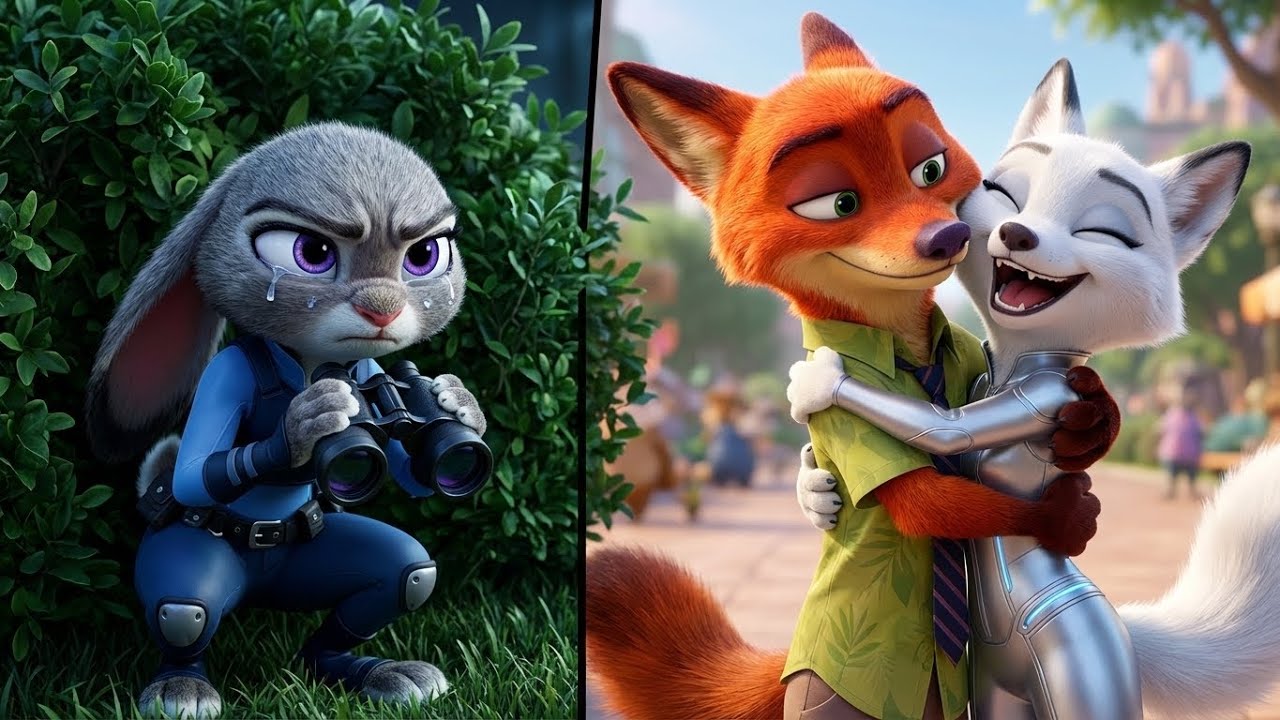 Nick Wilde’s SECRET Girlfriend Revealed! 😱 Judy Can’t Believe It 💔 | Funny Zootopia Animation