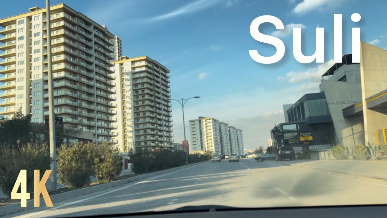Suli 2026 🇮🇶 | Driving Tour in 4K 🚗✨ Scenic Kurdistan Roads