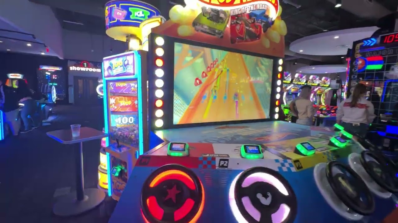 Tour of Dave & Busters arcade in Orlando, FL (International Drive) from November 2023