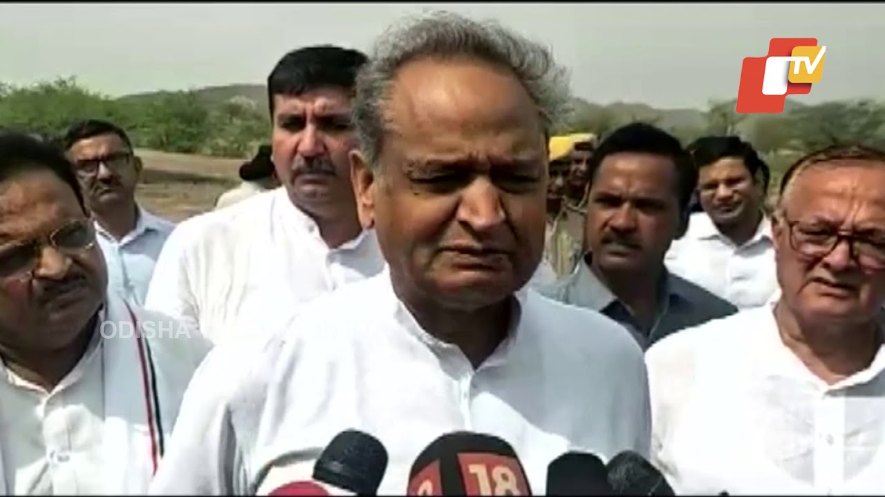 Barmer Tent Collapse - CM Ashok Gehlot visits accident site